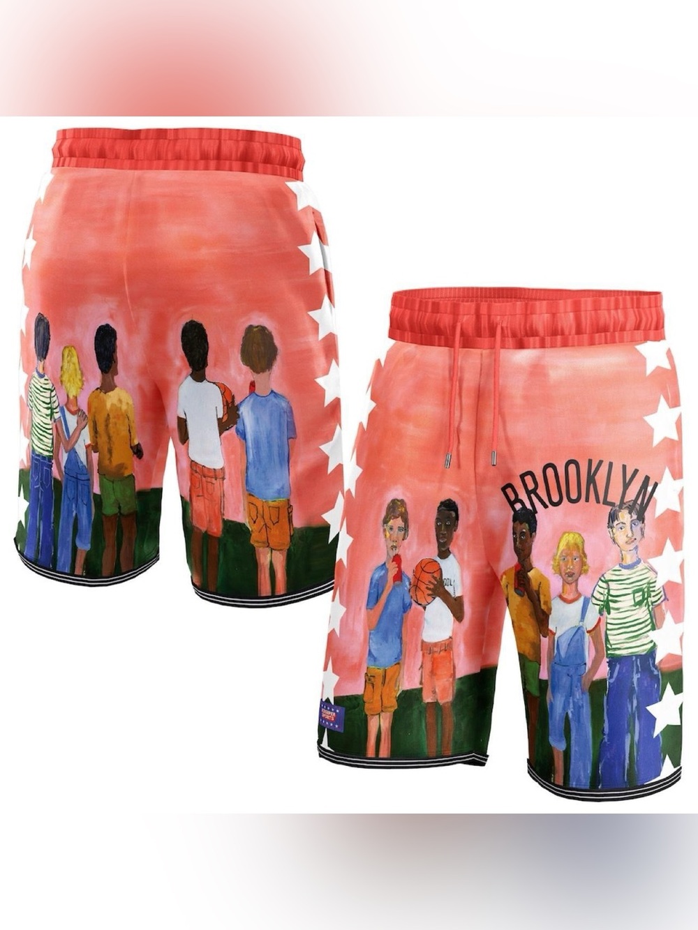 Brooklyn Nets NBA & KidSuper Studios by Fanatics Unisex Hometown Shorts